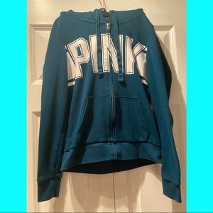 Pink Full Zip Sweatshirt